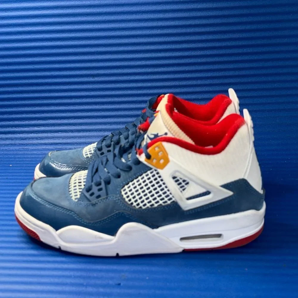 Size 7Y- GS Nike Air Jordan 4 Retro Messy Room DR6952-400 Shoe Sneaker Multi